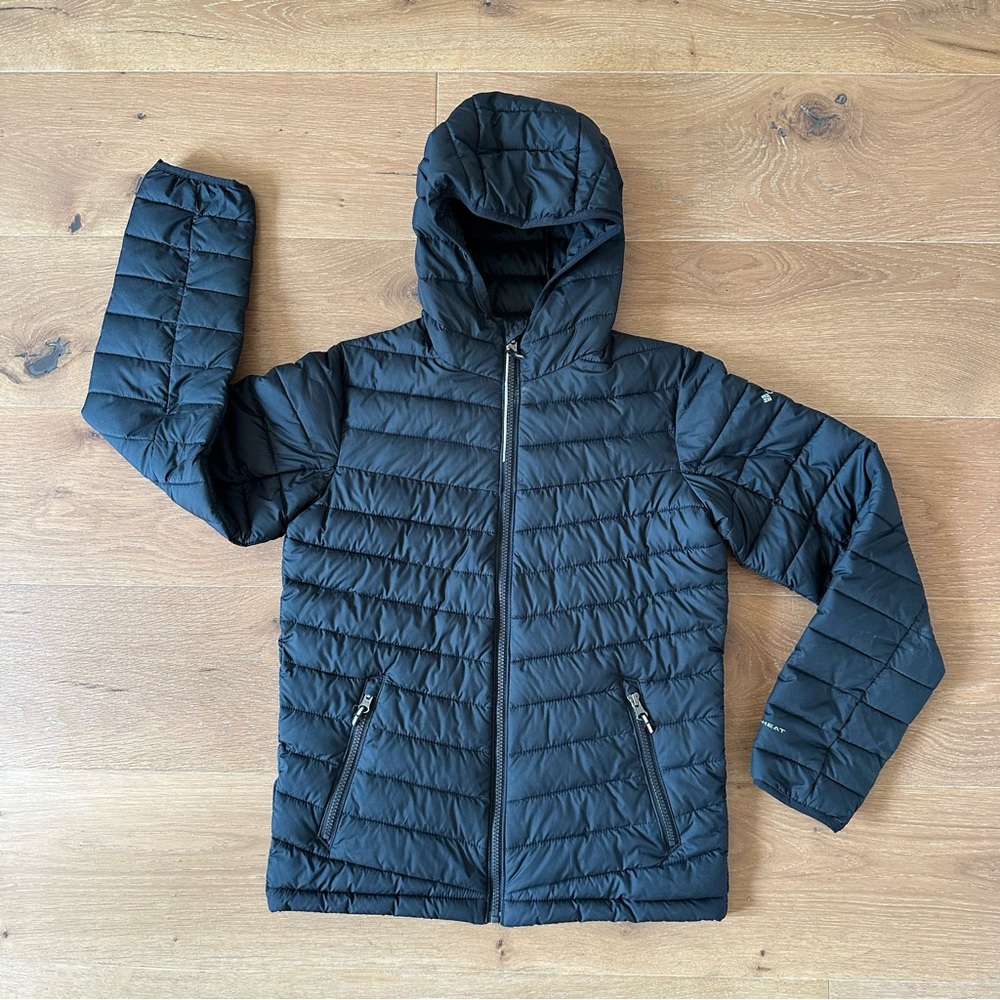 Youth Size L Columbia Slope Edge Jacket, Black, Like-New Condition